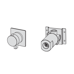 Koaxial-Brausethermostat